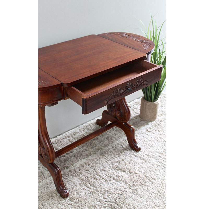 One Allium Way® Fordville Writing Desk with Drawer & Reviews Wayfair